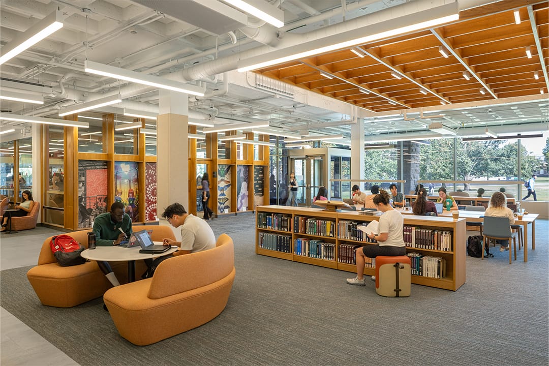 Colin Rennie Library Olin Library Renewal - Goody Clancy