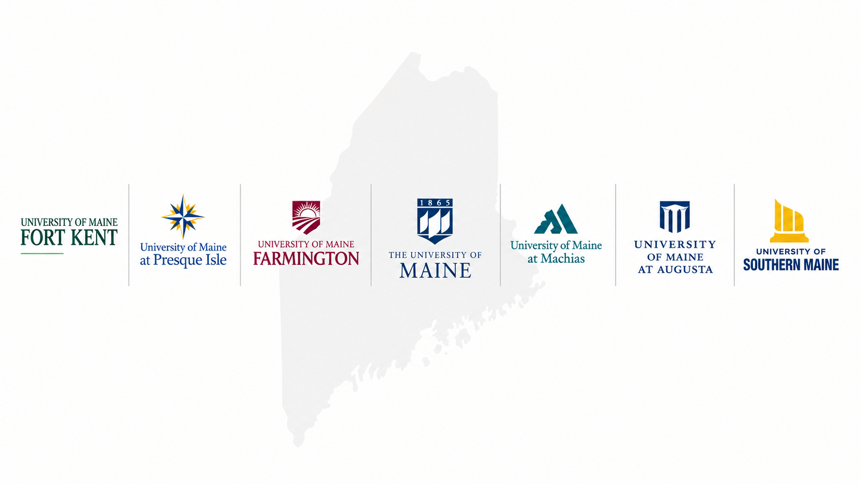 University of Maine System logos